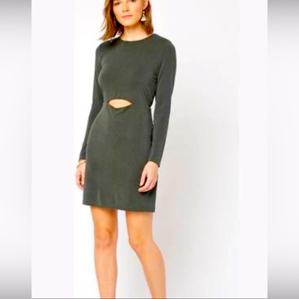 NSR | Long Sleeve Cut Out Mini Dress
